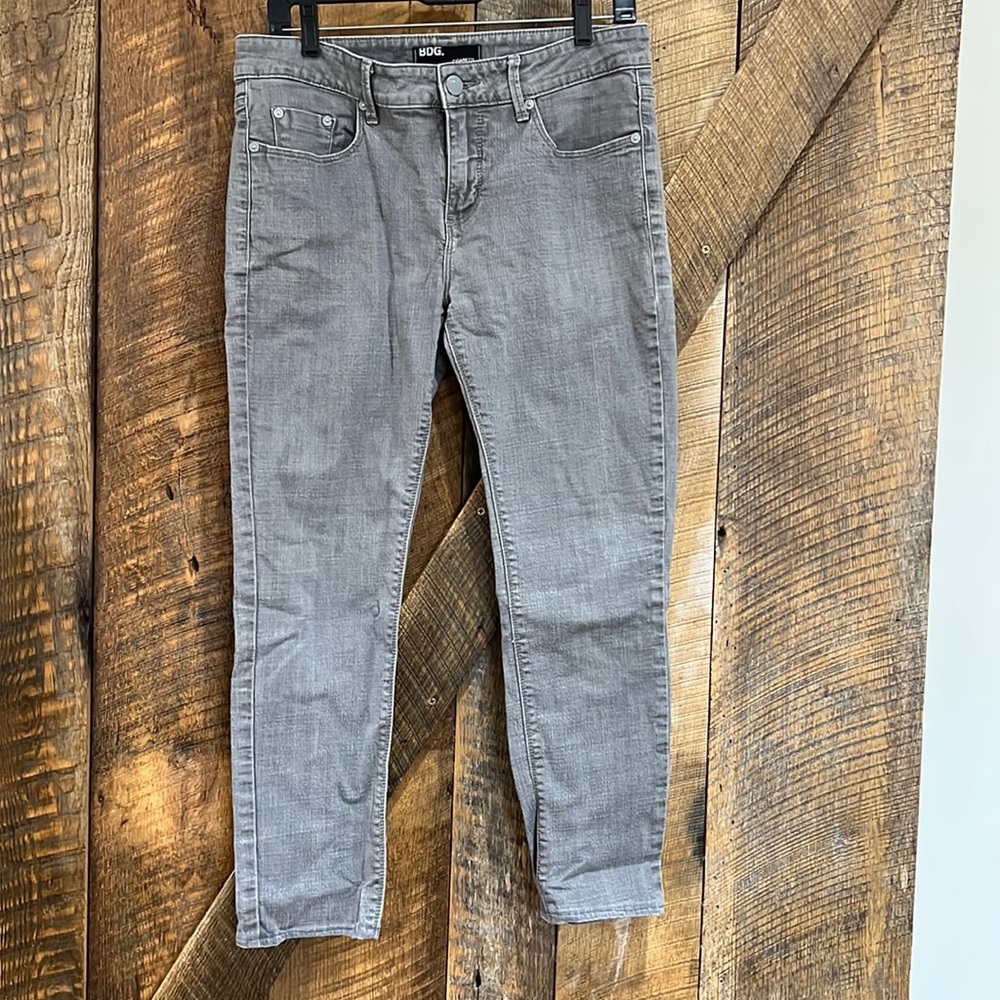BDG Urban Outfitters Gray Ankle Cigarette Jeans 30 - Picture 1 of 6